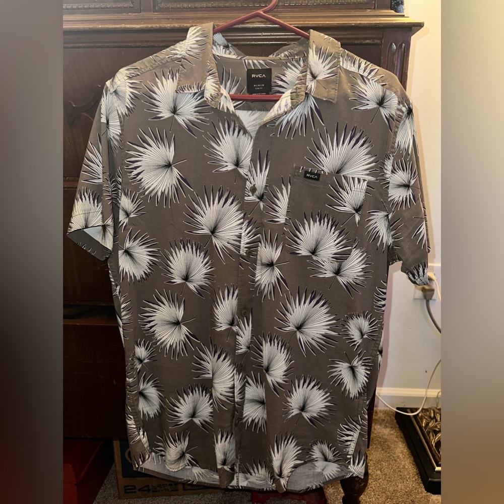 RVCA palmetto button-down